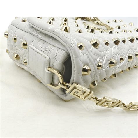 round versace studded vanitas medusa white tassel bag|WOMEN’S MEDUSA ’95 BAGS .